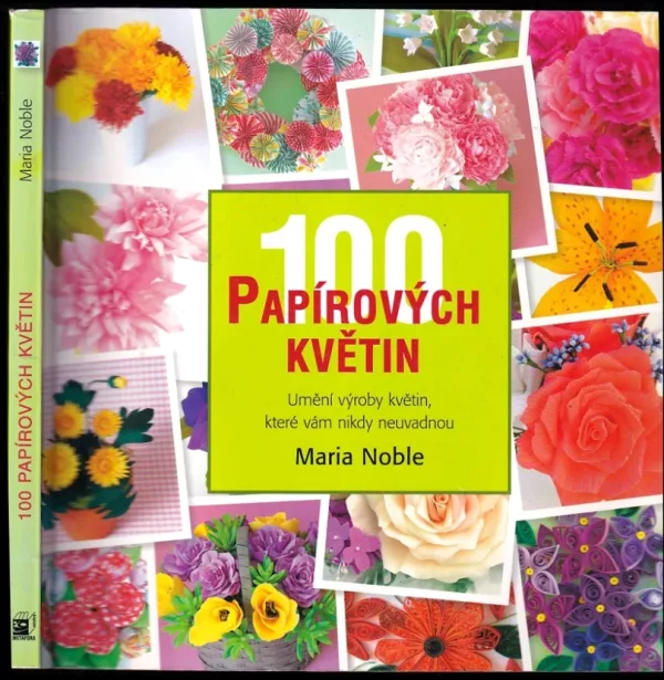 100 papírových květin