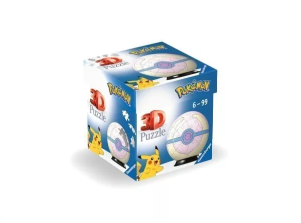3D Puzzle-Ball: Pokémon Heal Ball 54 dílků