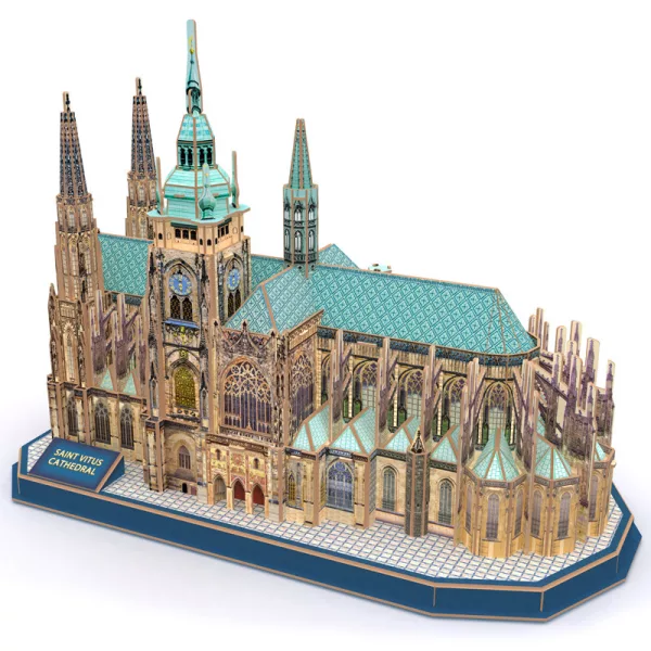 3D Puzzle Katedrála Sv. Víta 193 dílků