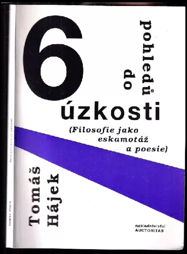 6 pohledů do úzkosti : (filosofie jako eskamotáž a poesie)
