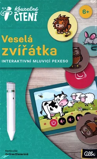 Kouzelné čtení - Veselá zvířátka pexeso