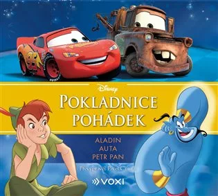 Disney - Aladin, Auta, Petr Pan