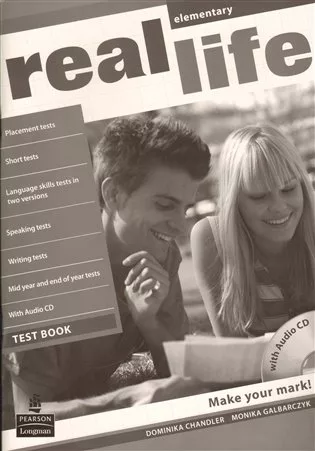 Real Life Elementary Test book + CD