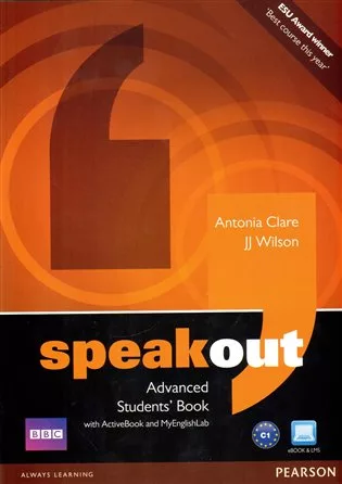 Speakout Advanced Students' Book with DVD/active Book and MyLab Pack