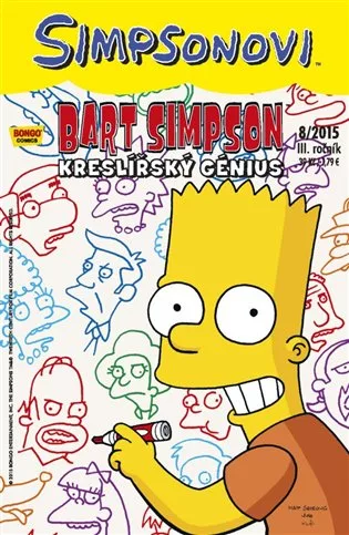Bart Simpson 8/2015: Kreslířský génius