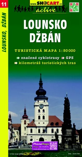 Lounsko, Džbán / Turistická mapa SHOCart