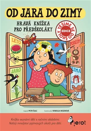 Od jara do zimy - Hravá knížka pro předškoláky