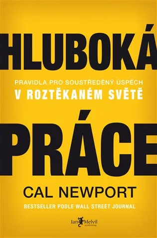Hluboká práce: Pravidla pro soustředěný úspěch v roztěkaném světě