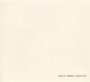 Václav Němec / zápisník
