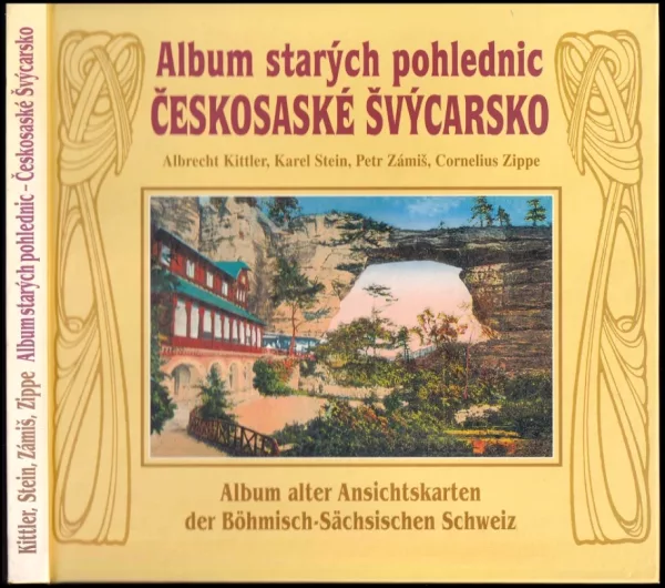 Album starých pohlednic - Českosaské Švýcarsko