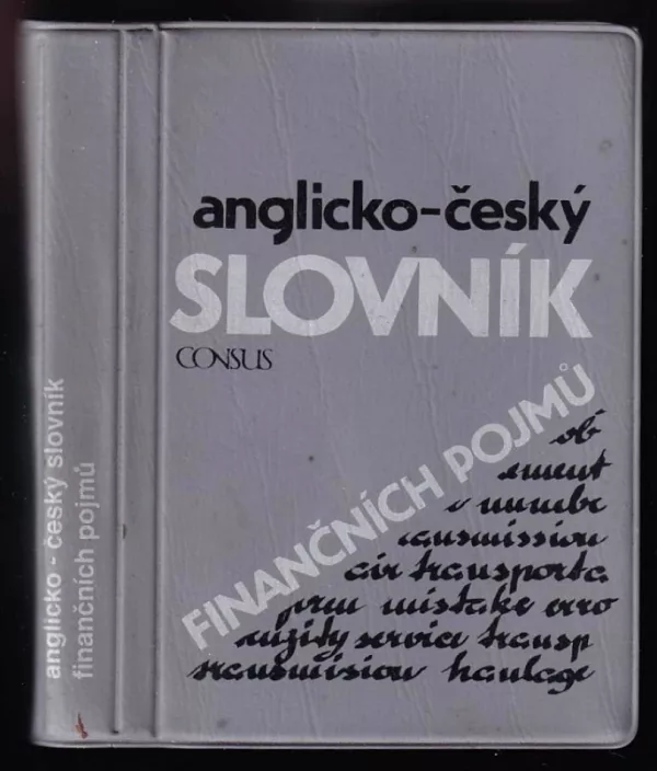 Anglicko-český slovník finančních pojmů