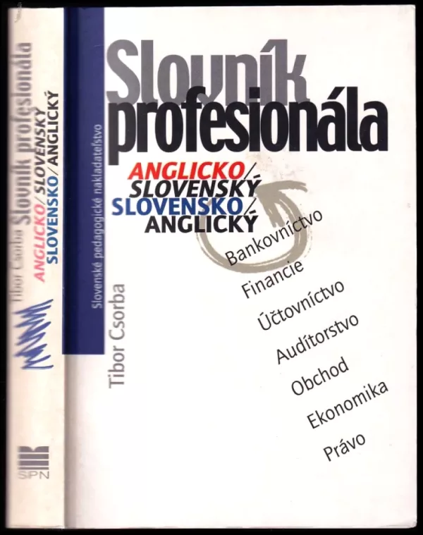 Anglicko-slovenský, slovensko-anglický slovník profesionála
