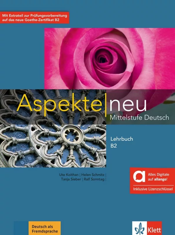 Aspekte neu B2 – Hybride Ausgabe – Lehrbuch + MP3 allango.net + Lizenz (24 Monate)