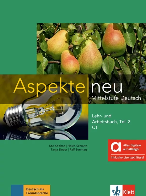 Aspekte neu C1.2 – Hybride Ausgabe – Lehr./Arbeitsbuch Teil 2 + MP3 allango.net + Lizenz (24 Monate)