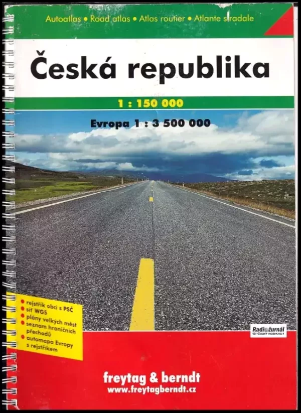 Autoatlas Česká republika 1:150 000