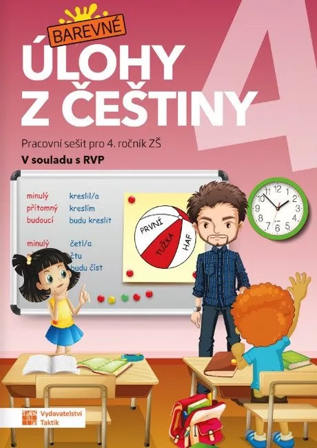 Barevné úlohy z češtiny pro 4. ročník