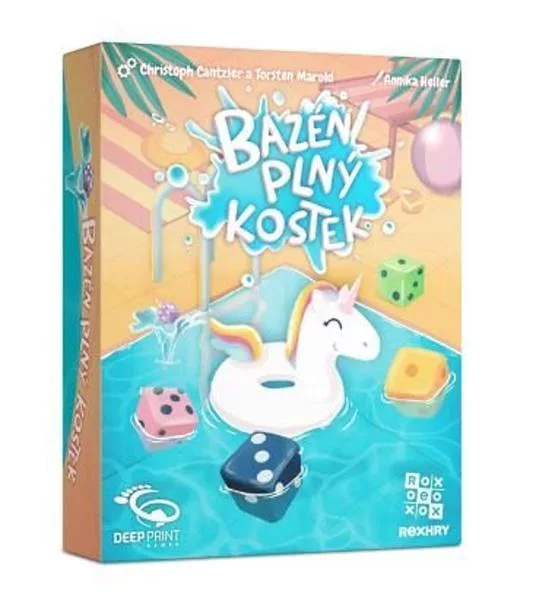 Bazén plný kostek