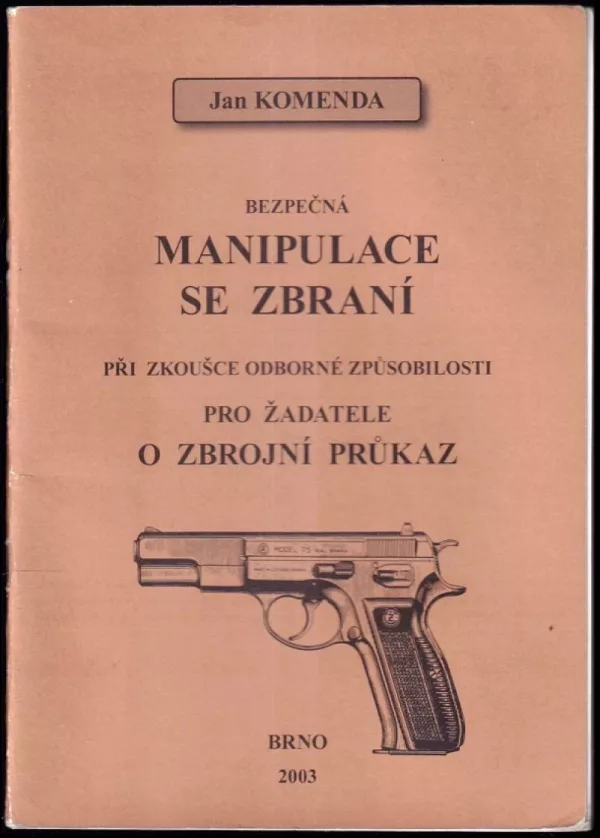Bezpečná manipulace se zbraní při zkoušce odborné způsobilosti pro žadatele o zbrojní průkaz