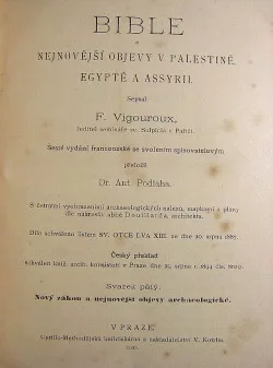Bible a nejnovější objevy v Palestině, Egyptě a Assyrii. Svazek pátý