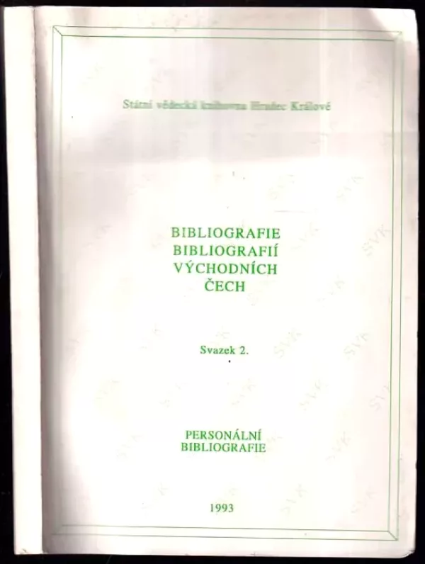 Bibliografie bibliografií východních Čech