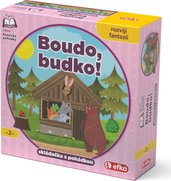 Boudo, budko - skládačka s pohádkou