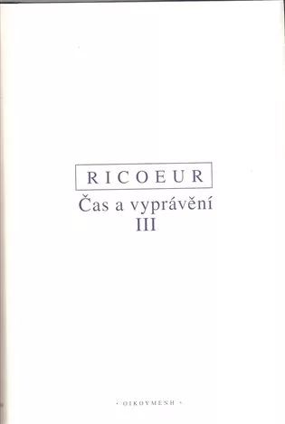 Čas a vyprávění III.