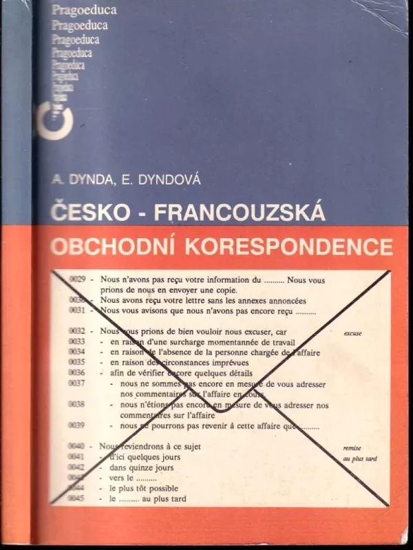 Česko-francouzská obchodní korespondence