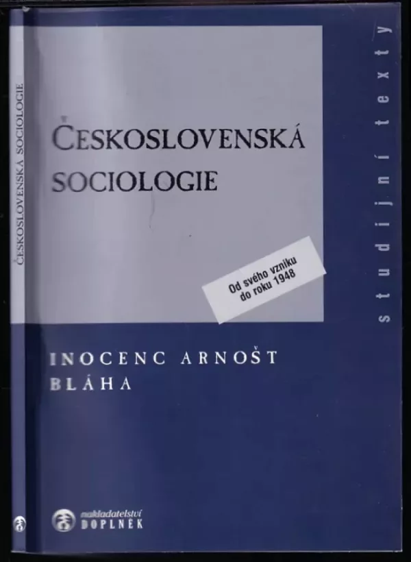 Československá sociologie