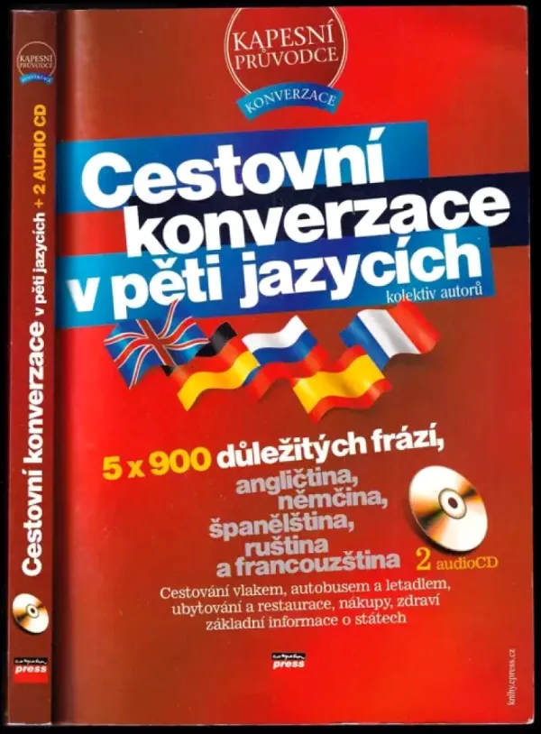 Cestovní konverzace v pěti jazycích