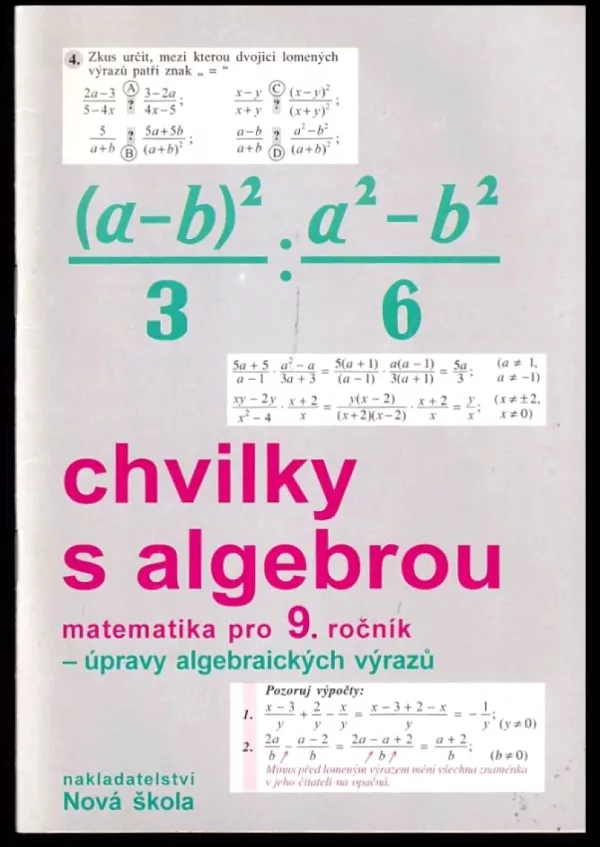 Chvilky s algebrou
