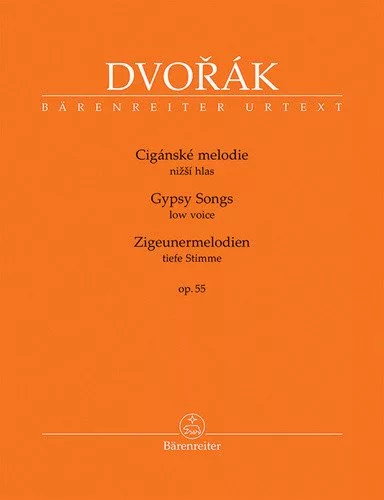 Cigánské melodie nižší hlas, op. 55