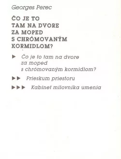 Čo je to tam na dvore za moped s chrómovaným kormidlom?