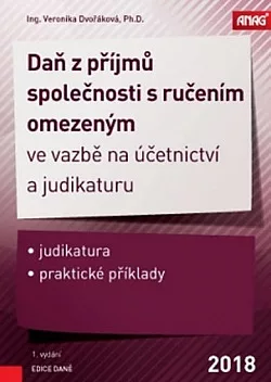 Daň z příjmů společnosti s ručením omezeným ve vazbě na účetnictví a judikaturu 2018