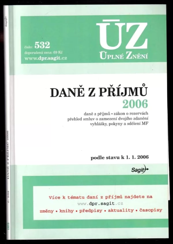 Daně z příjmů 2006