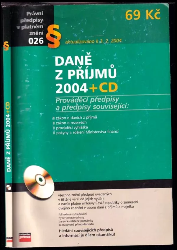 Daně z příjmů + CD
