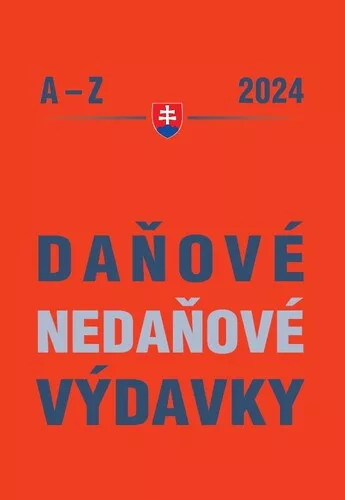 Daňové a nedaňové výdavky 2024