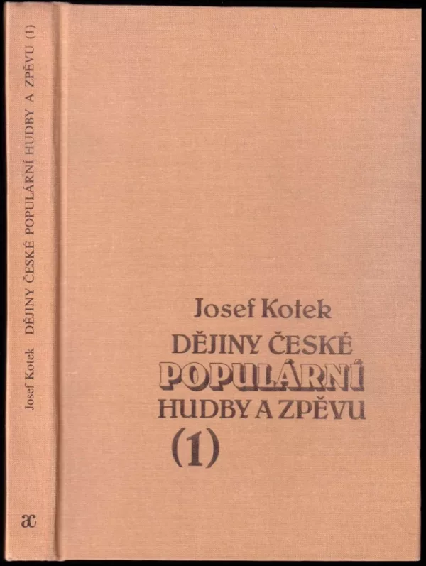 Dějiny české populární hudby a zpěvu 19. a 20. století