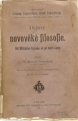 Dějiny novověké filosofie od Mikuláše Cusana až po naše časy