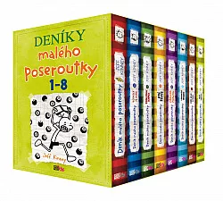 Deník malého poseroutky 1-8 (box)