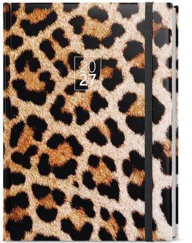 Denní diář 2027 David Lamino A5 Leopard