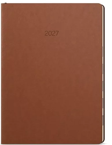 Denní diář 2027 Maxim B5 hnědá