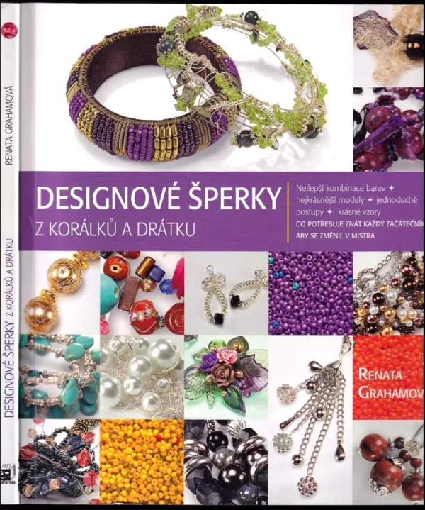 Designové šperky z korálků a drátu