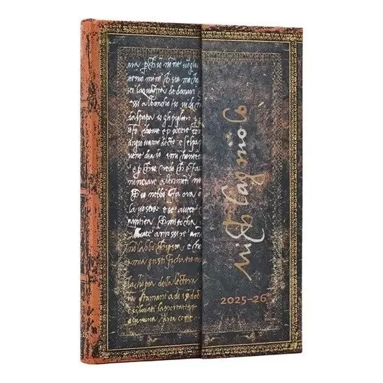 Diář 2025/2026 Michelangelo, Handwriting