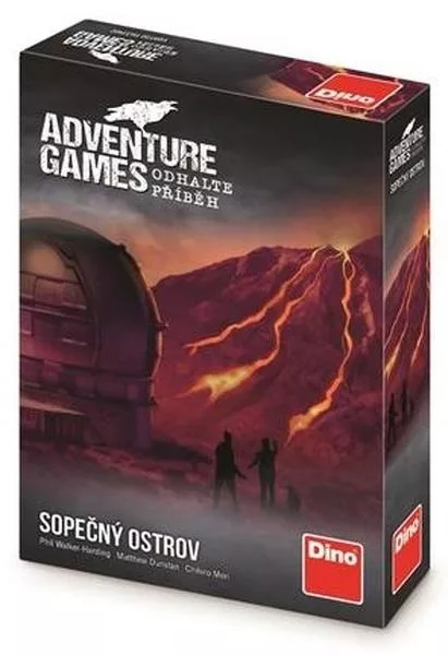 DINO Kooperativní hra Adventure Games: Sopečný ostrov