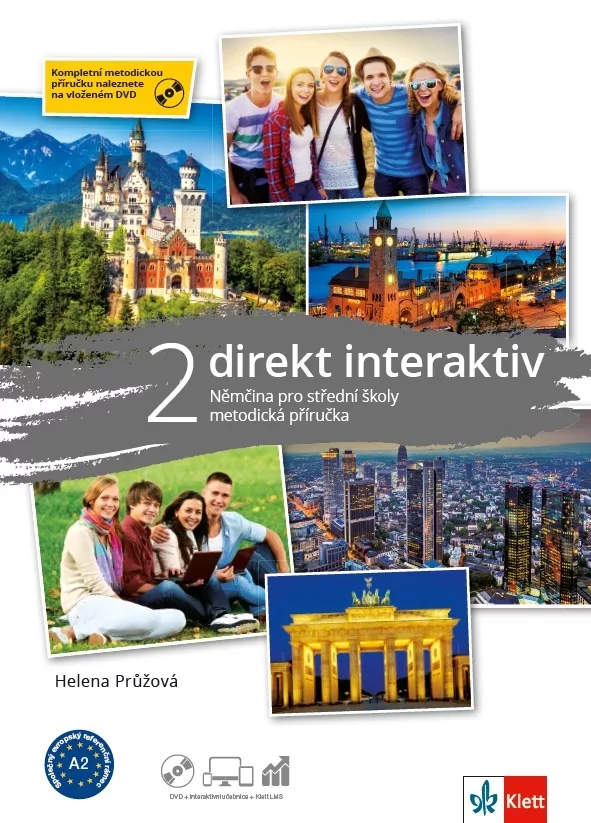 Direkt interaktiv 2 (A2-B1) – metodická příručka s DVD