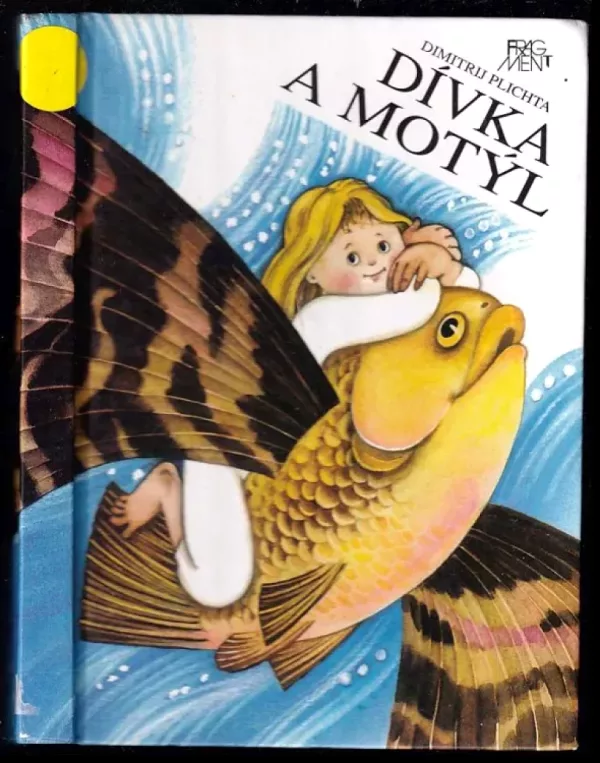 Dívka a motýl