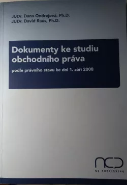 Dokumenty ke studiu obchodního práva