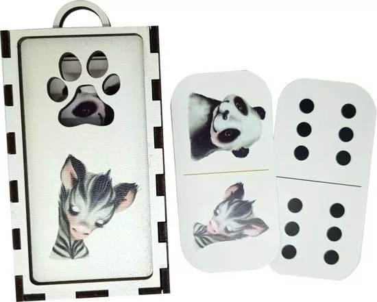 Domino Exotická zvířata 2