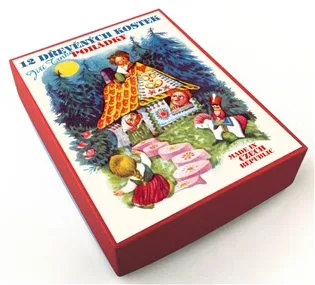 Dřevěné kostky - Pohádky