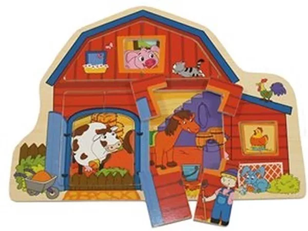 Dřevěné puzzle